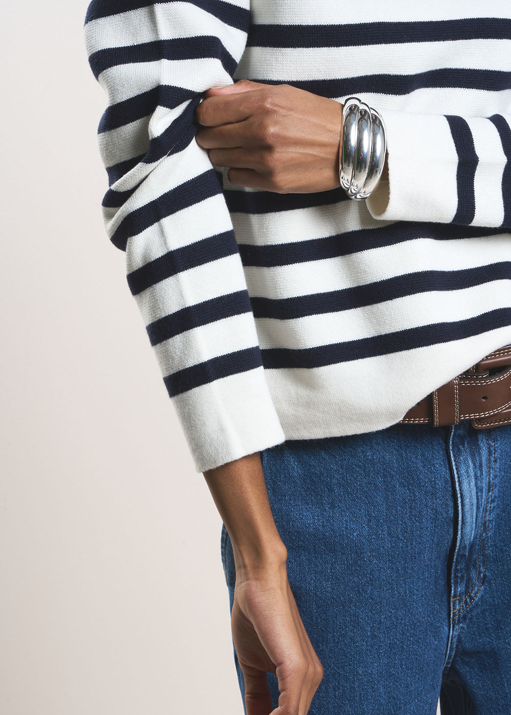 MARINOU Round-neck sailor top - 2 - Sud Express - Sud Express