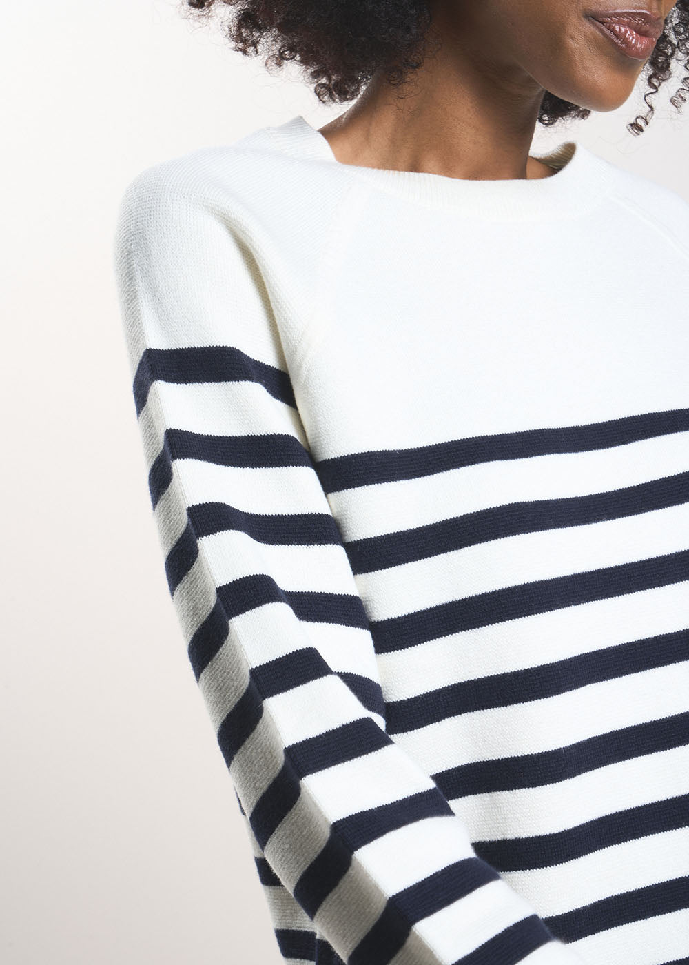 MARINOU Round-neck sailor top - 4 - Sud Express - Sud Express