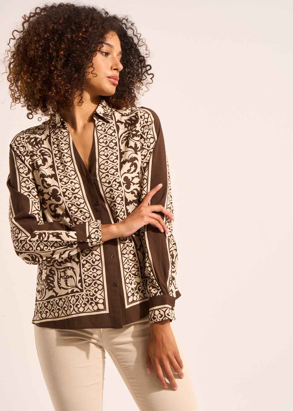 CAYAMA Printed Shirt - 1 - Sud Express - Sud Express