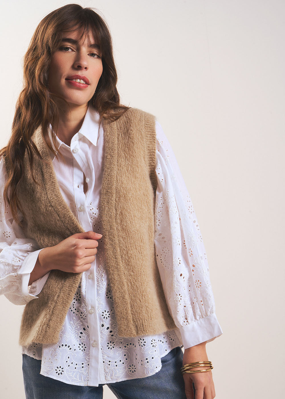 GOTANYA Sleeveless waistcoat - 1 - Sud Express - Sud Express