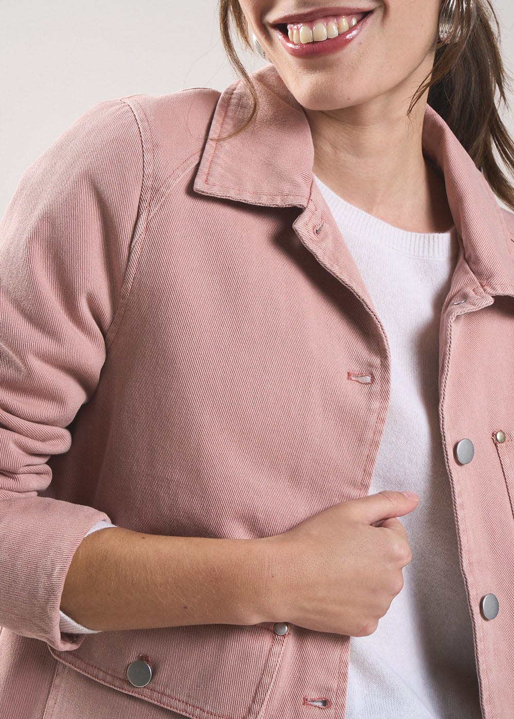 VEXAS Long cotton jacket with quilted lining - 2 - Sud Express - Sud Express