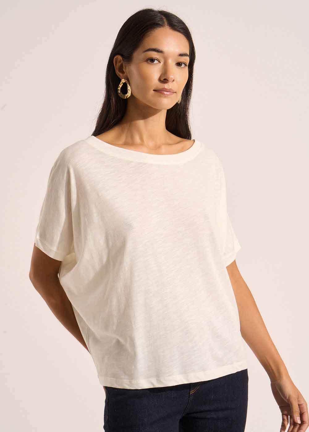 Boat neck T-shirt - Sud Express - 1 - Sud Express