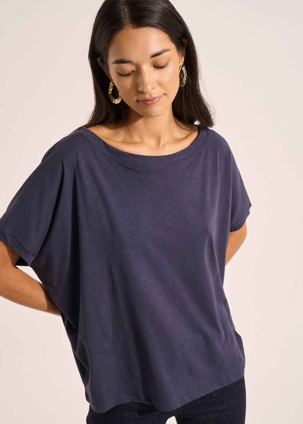 Boat neck T-shirt - Sud Express - 1 - Sud Express