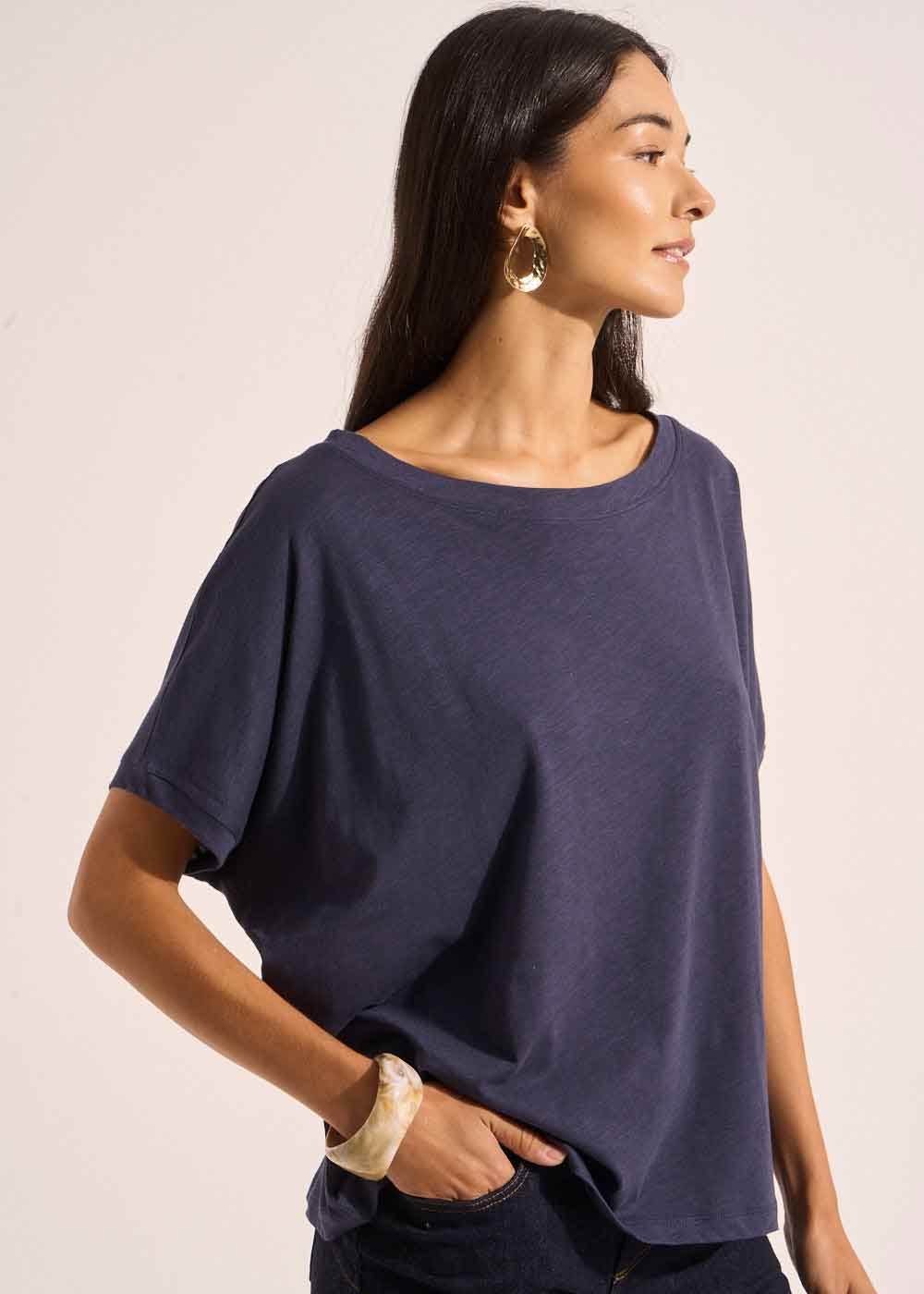 TRICIOU Boat neck T-shirt - 4 - Sud Express - Sud Express