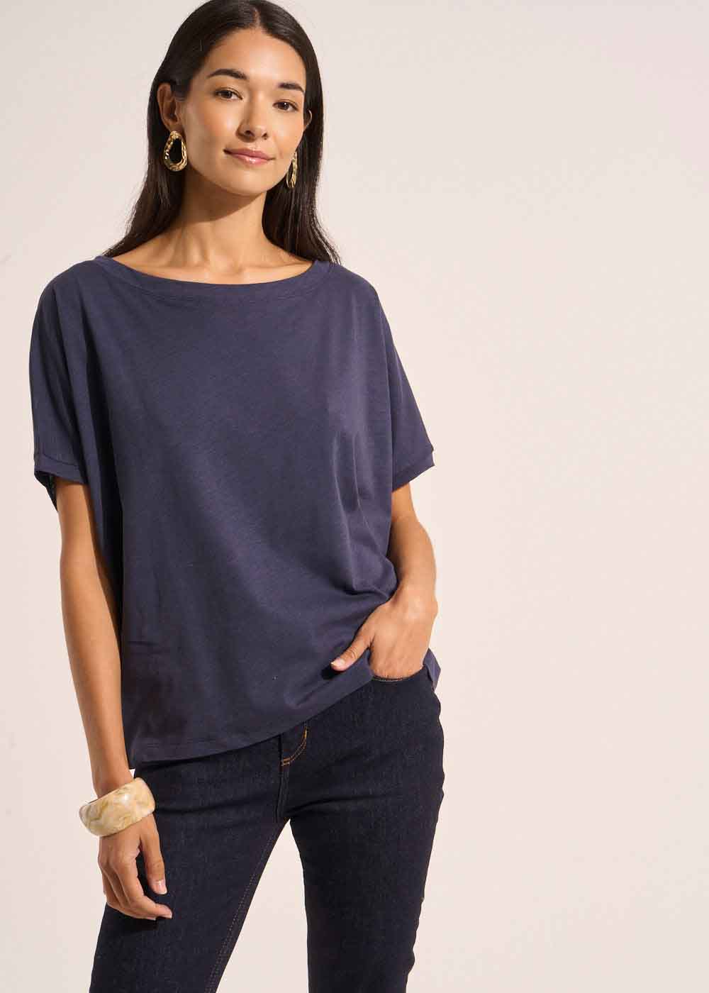 Boat neck T-shirt - Sud Express - 5 - Sud Express