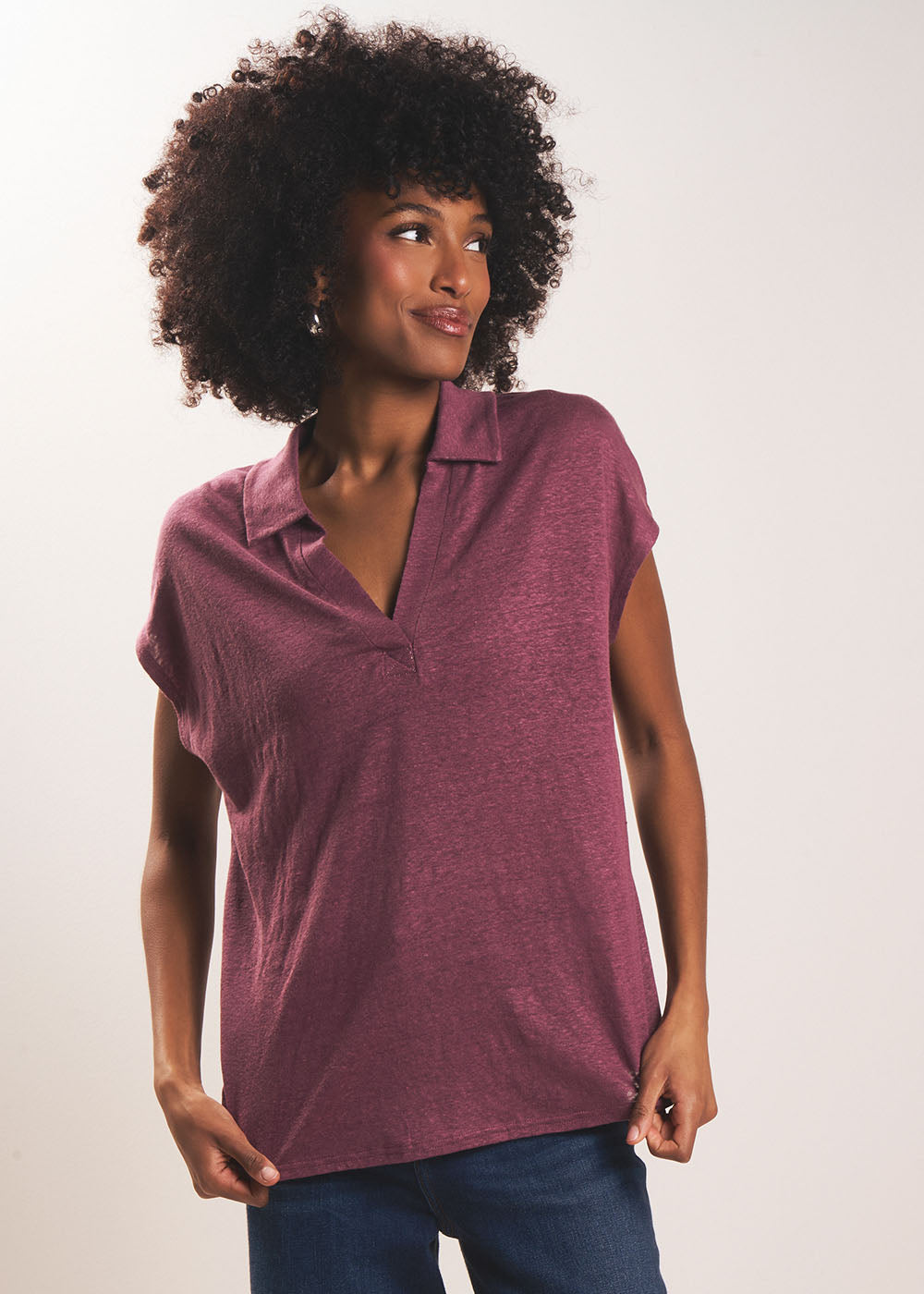 Shirt-collar T-shirt - Sud Express - 5 - Sud Express