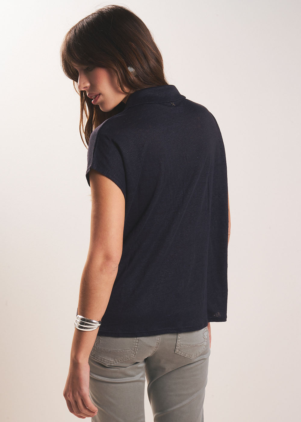 Shirt-collar T-shirt - Sud Express - 3 - Sud Express