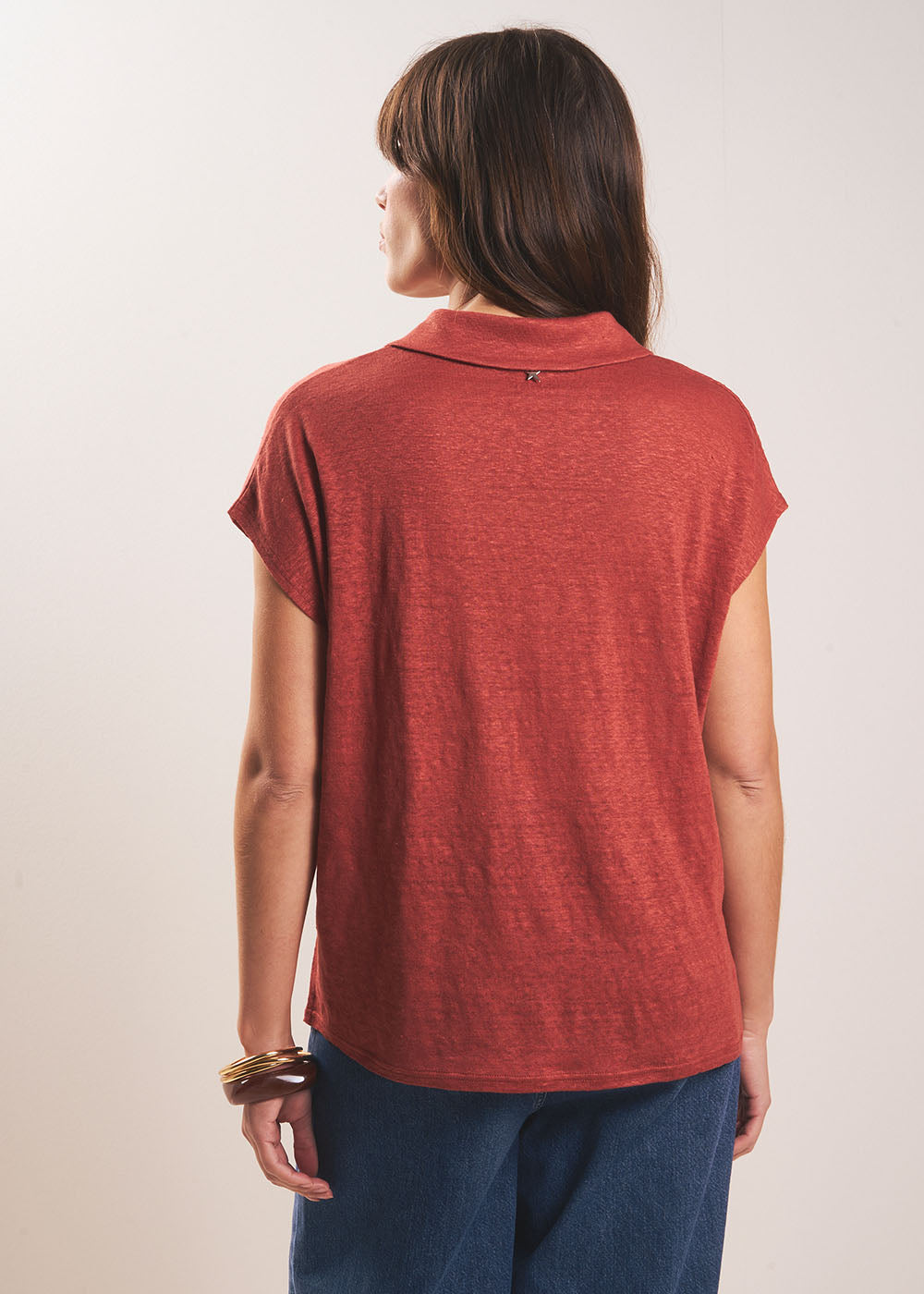 TESSALY Shirt-collar T-shirt - 3 - Sud Express - Sud Express