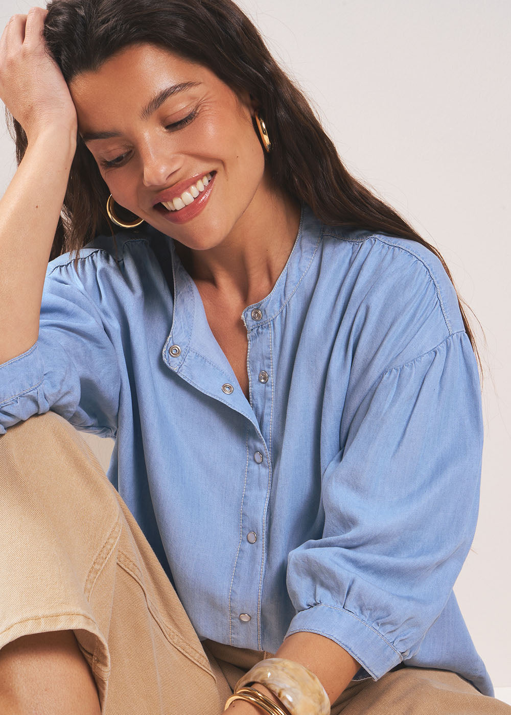 CAMY Flowing shirt - 1 - Sud Express - Sud Express