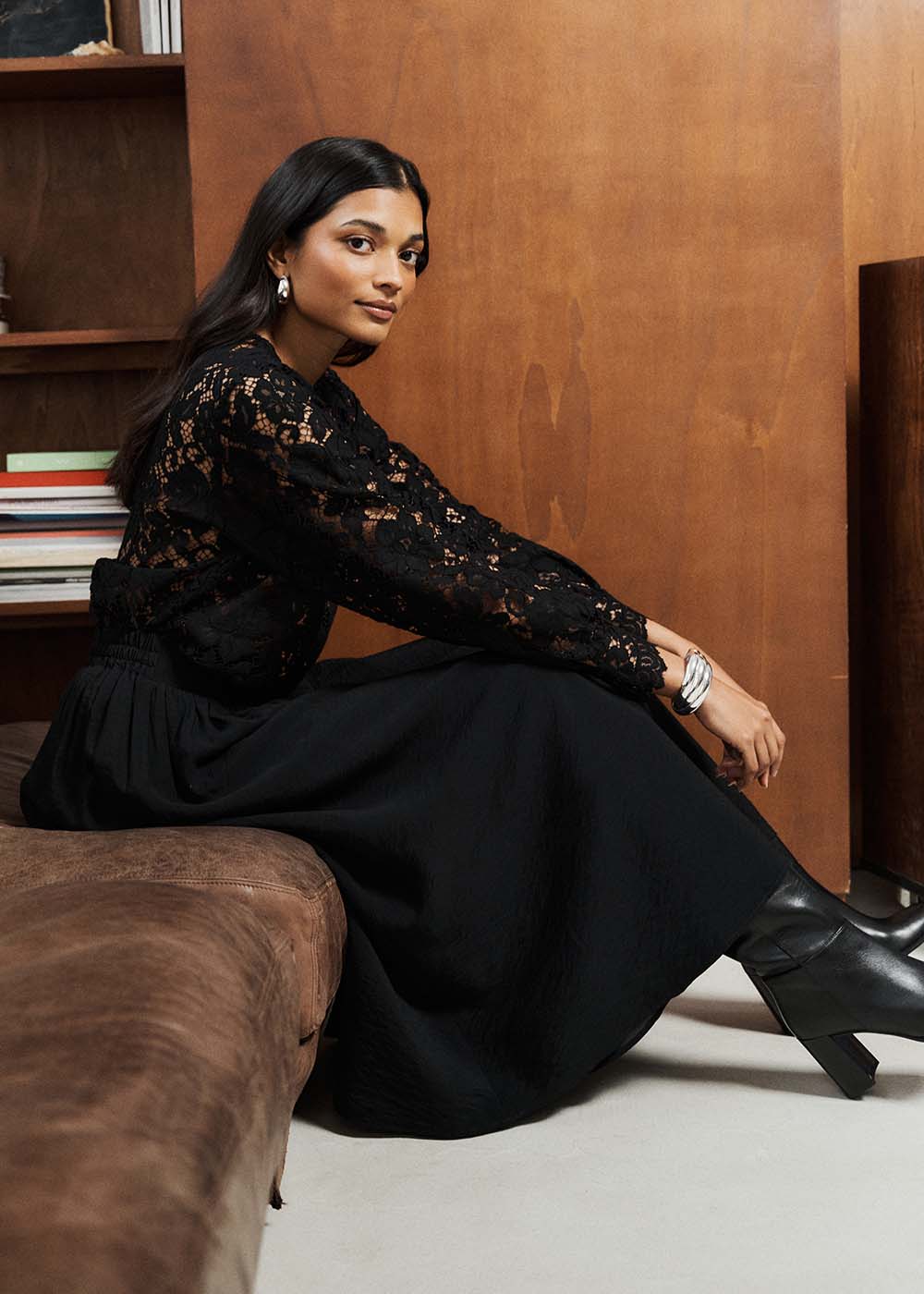 TELIZA Floral lace blouse - 4 - Sud Express - Sud Express