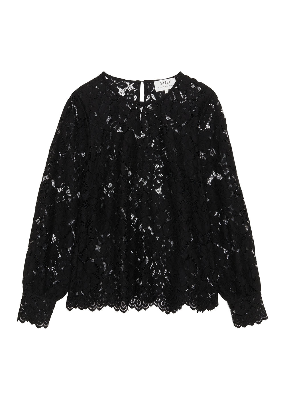 Floral lace blouse - Sud Express - 7 - Sud Express