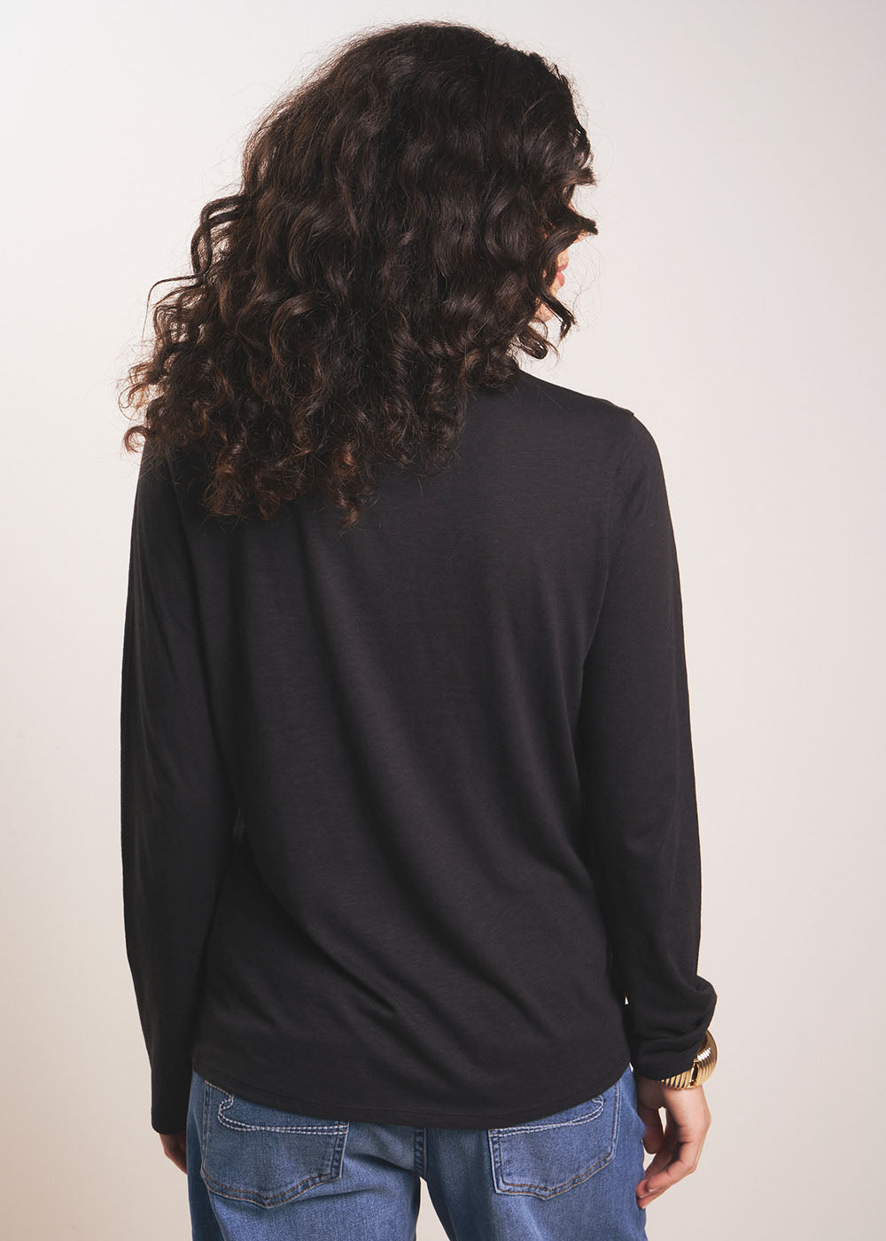 CHIARY Long-sleeved shirt-collar T-shirt - 3 - Sud Express - Sud Express