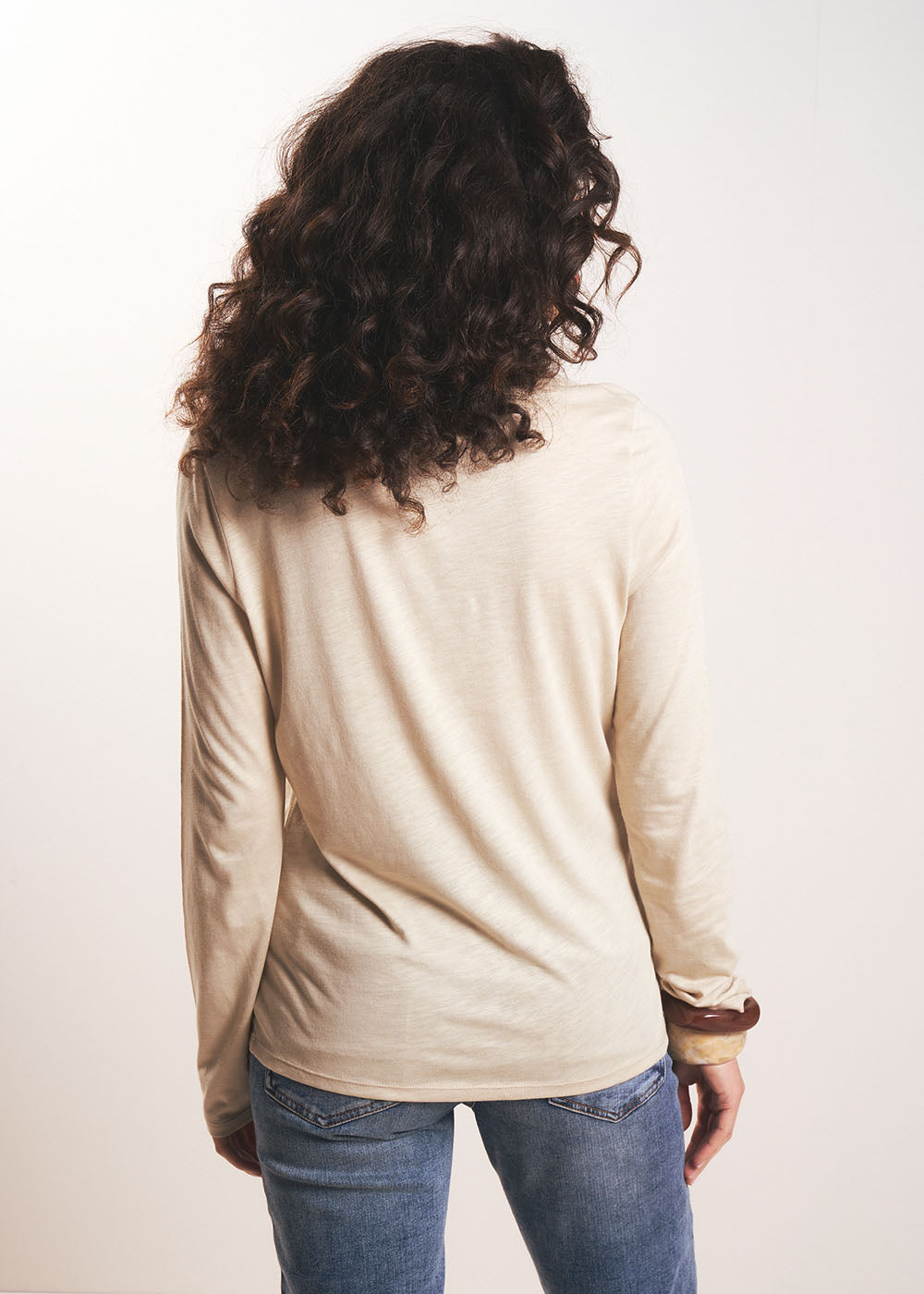 CHIARY Long-sleeved shirt-collar T-shirt - 3 - Sud Express - Sud Express