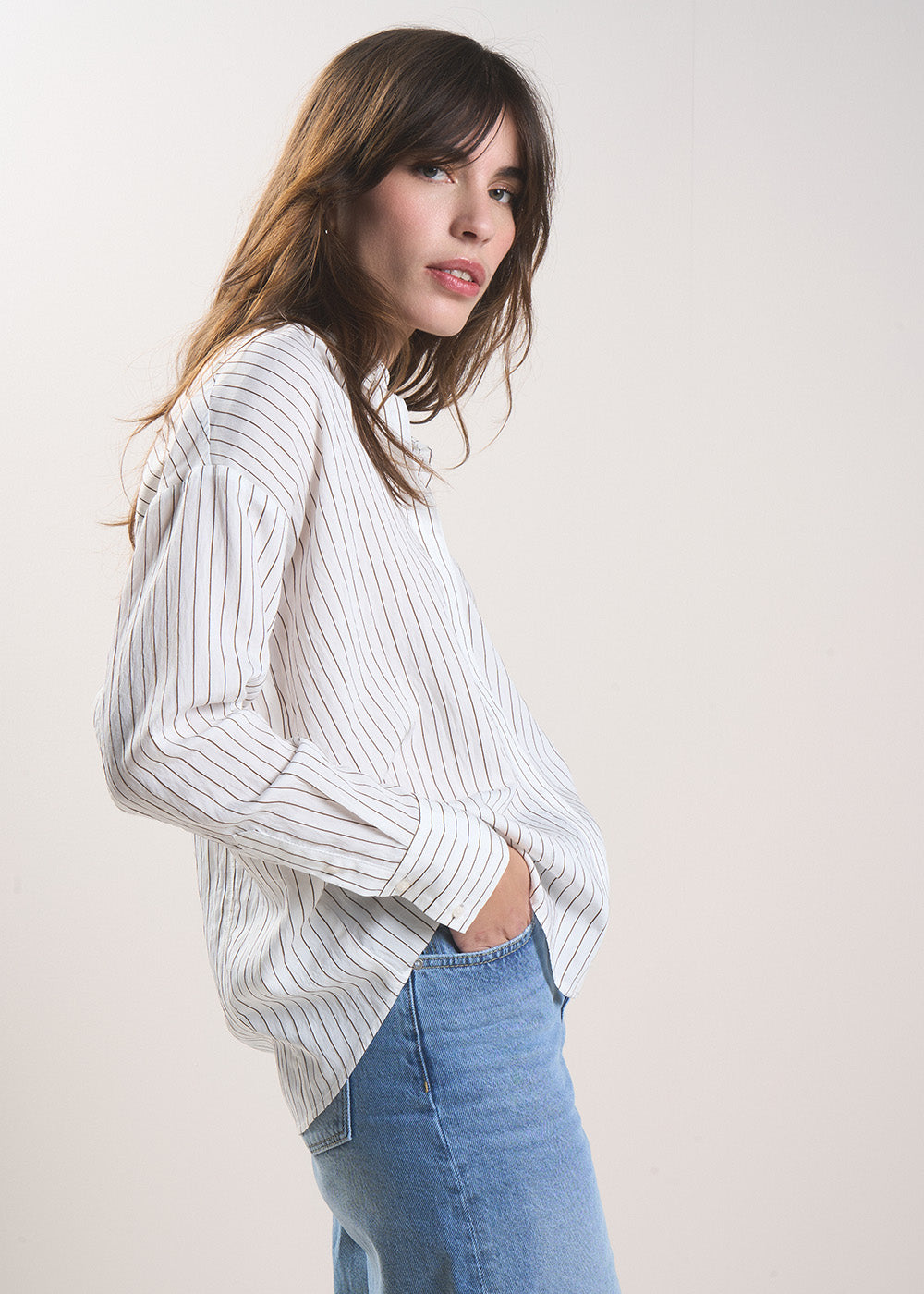 Floaty striped shirt - Sud Express - 5 - Sud Express