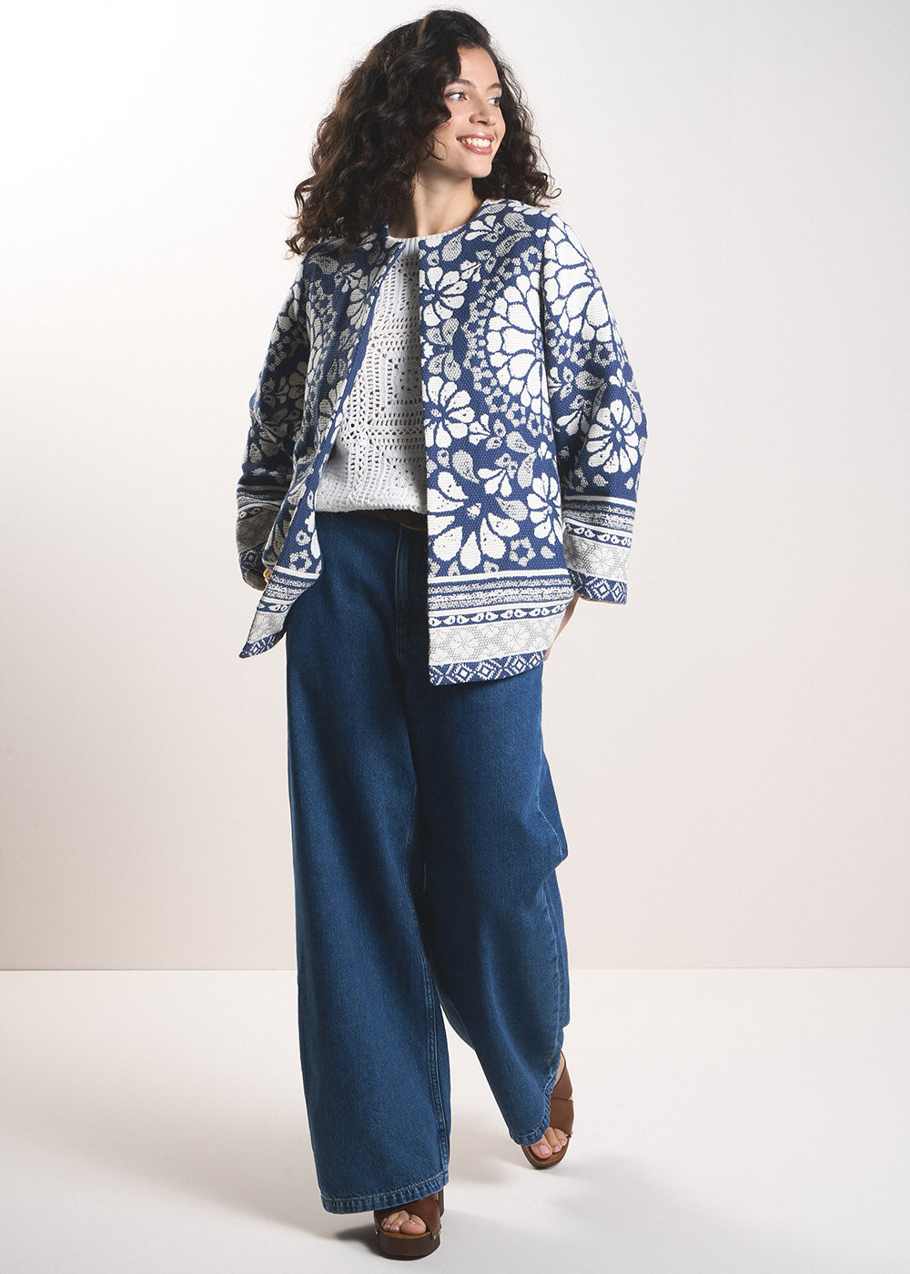 VANOU Floral print cotton jacket - 1 - Sud Express - Sud Express