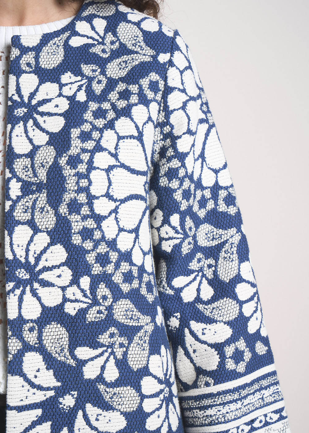 VANOU Floral print cotton jacket - 2 - Sud Express - Sud Express