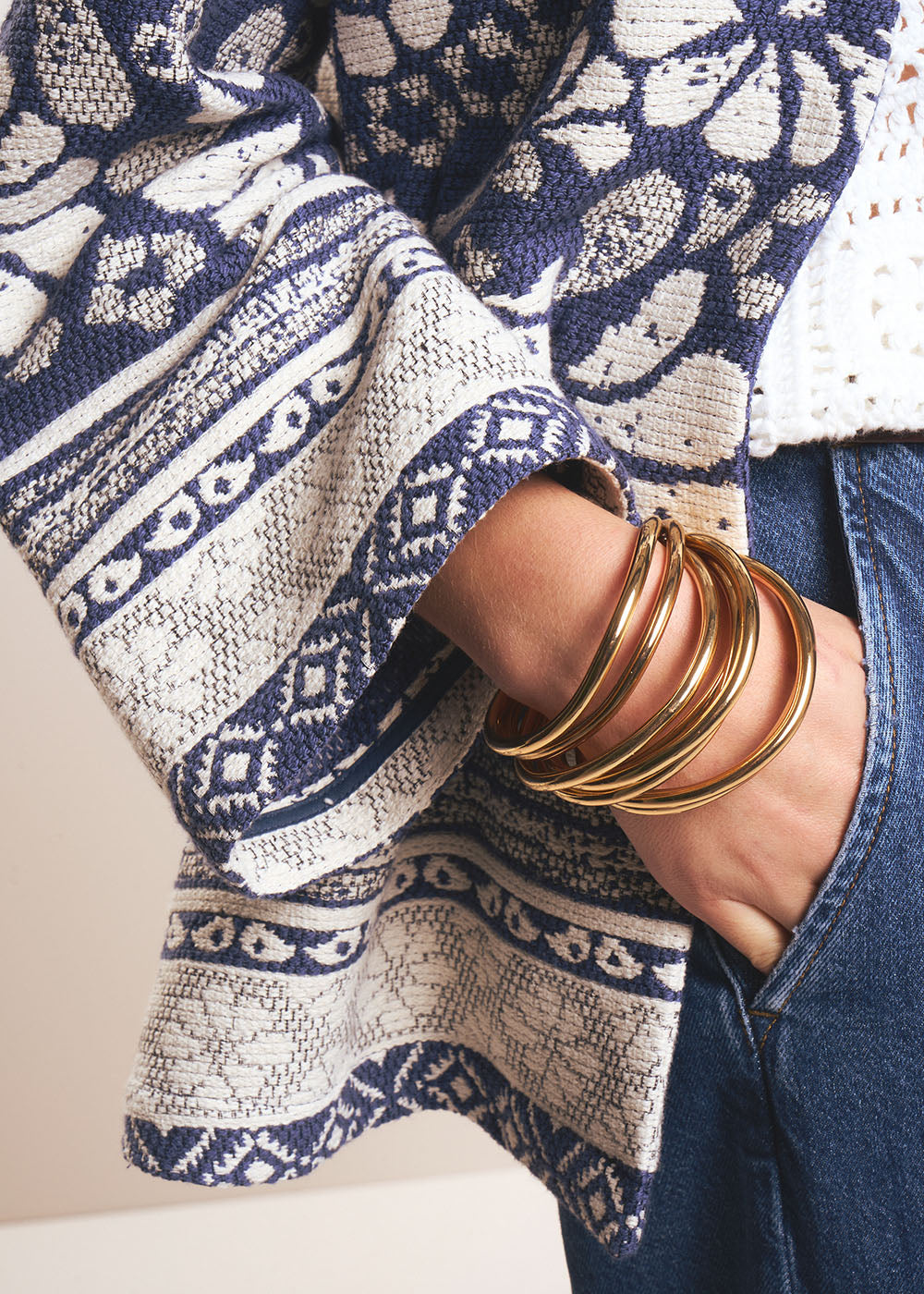 VANOU Floral print cotton jacket - 4 - Sud Express - Sud Express