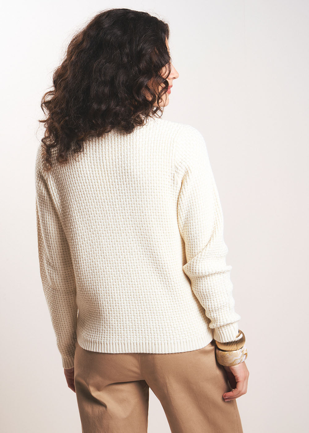 GIMSA Short-cut waistcoat with patch pockets - 3 - Sud Express - Sud Express