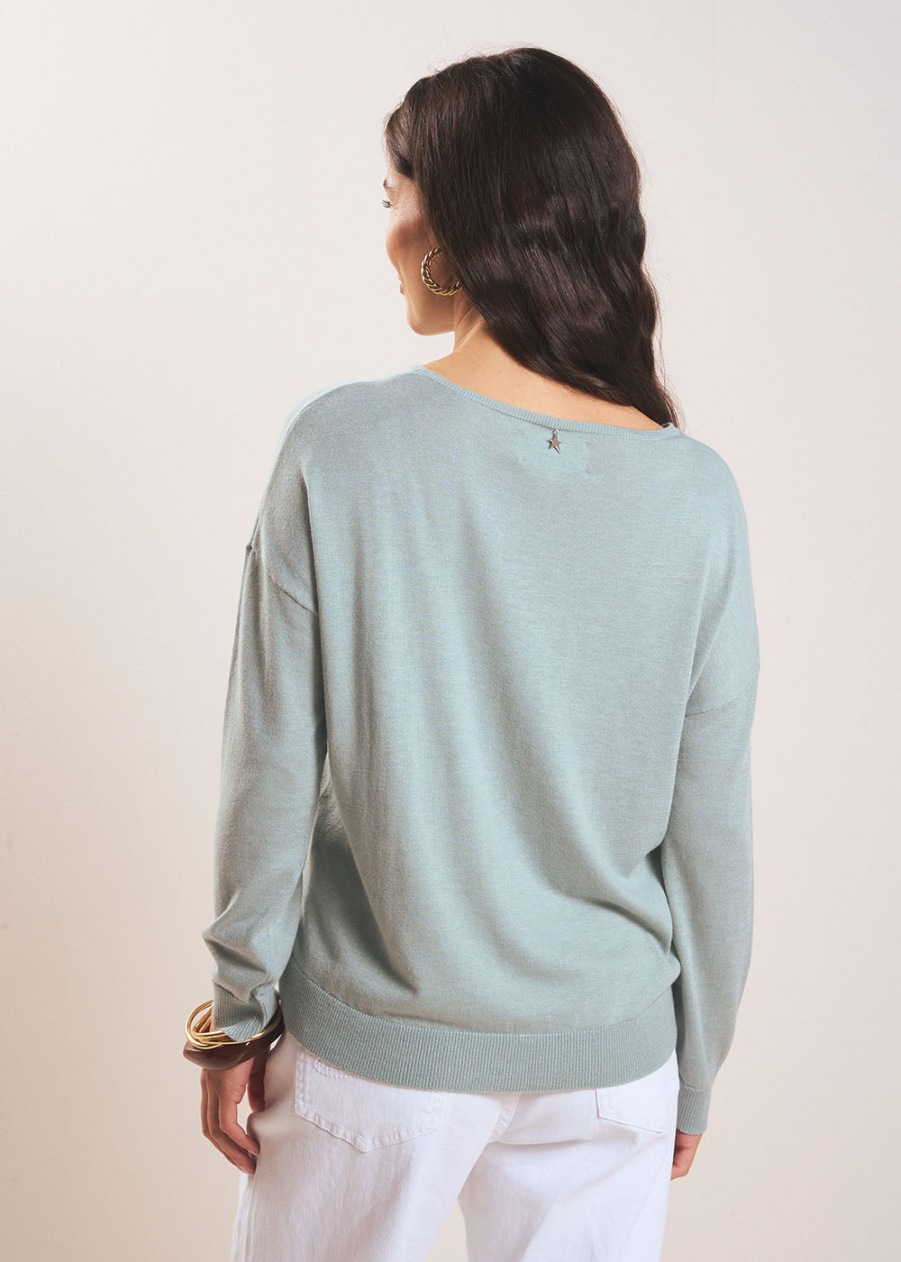 MANONA Oversized boat neck jumper - 3 - Sud Express - Sud Express