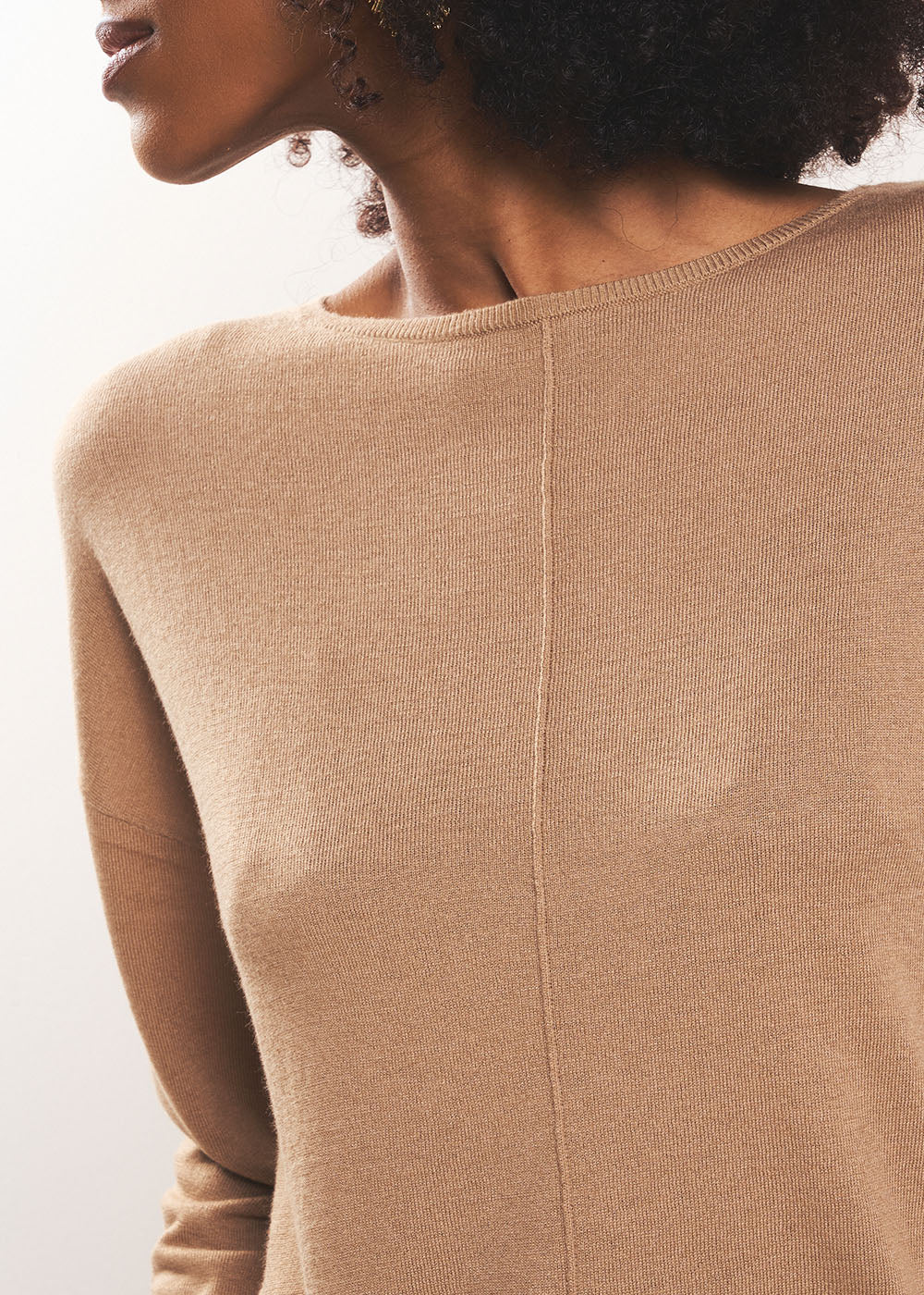 MANONA Oversized boat neck jumper - 2 - Sud Express - Sud Express