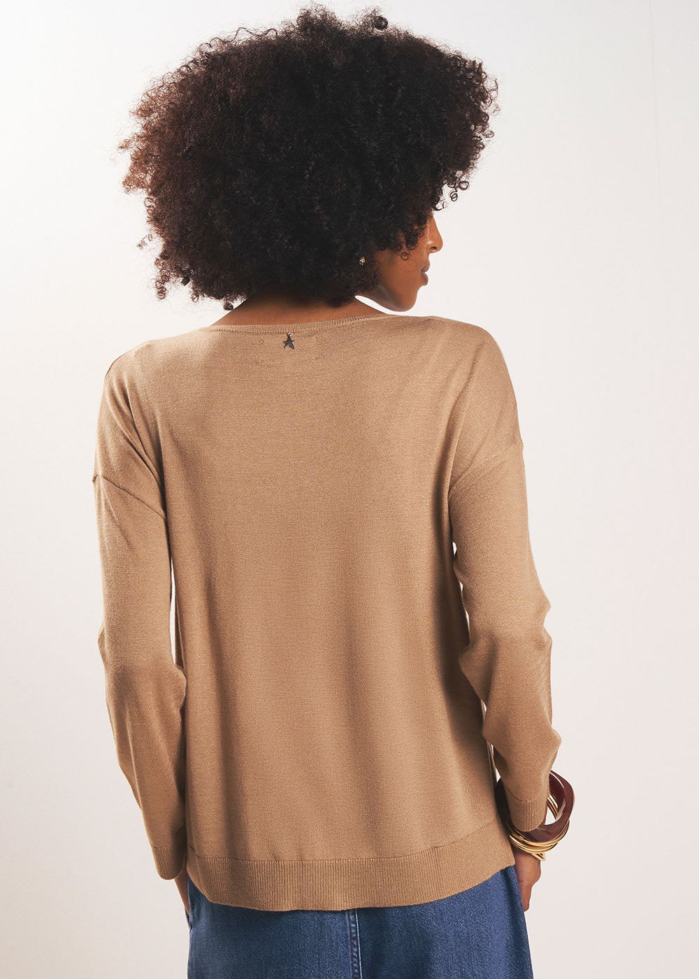 MANONA Oversized boat neck jumper - 3 - Sud Express - Sud Express