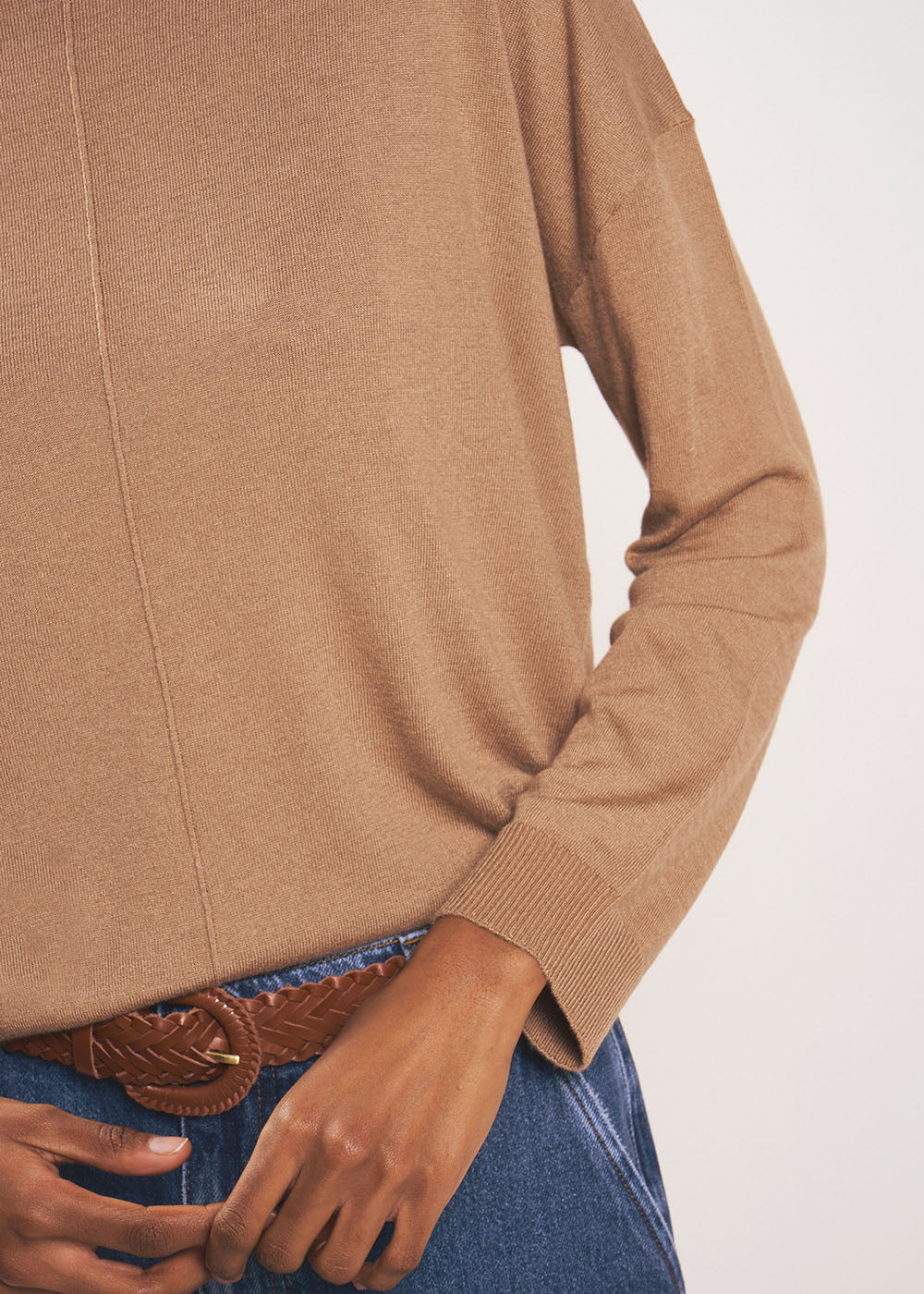Oversized boat neck jumper - Sud Express - 4 - Sud Express