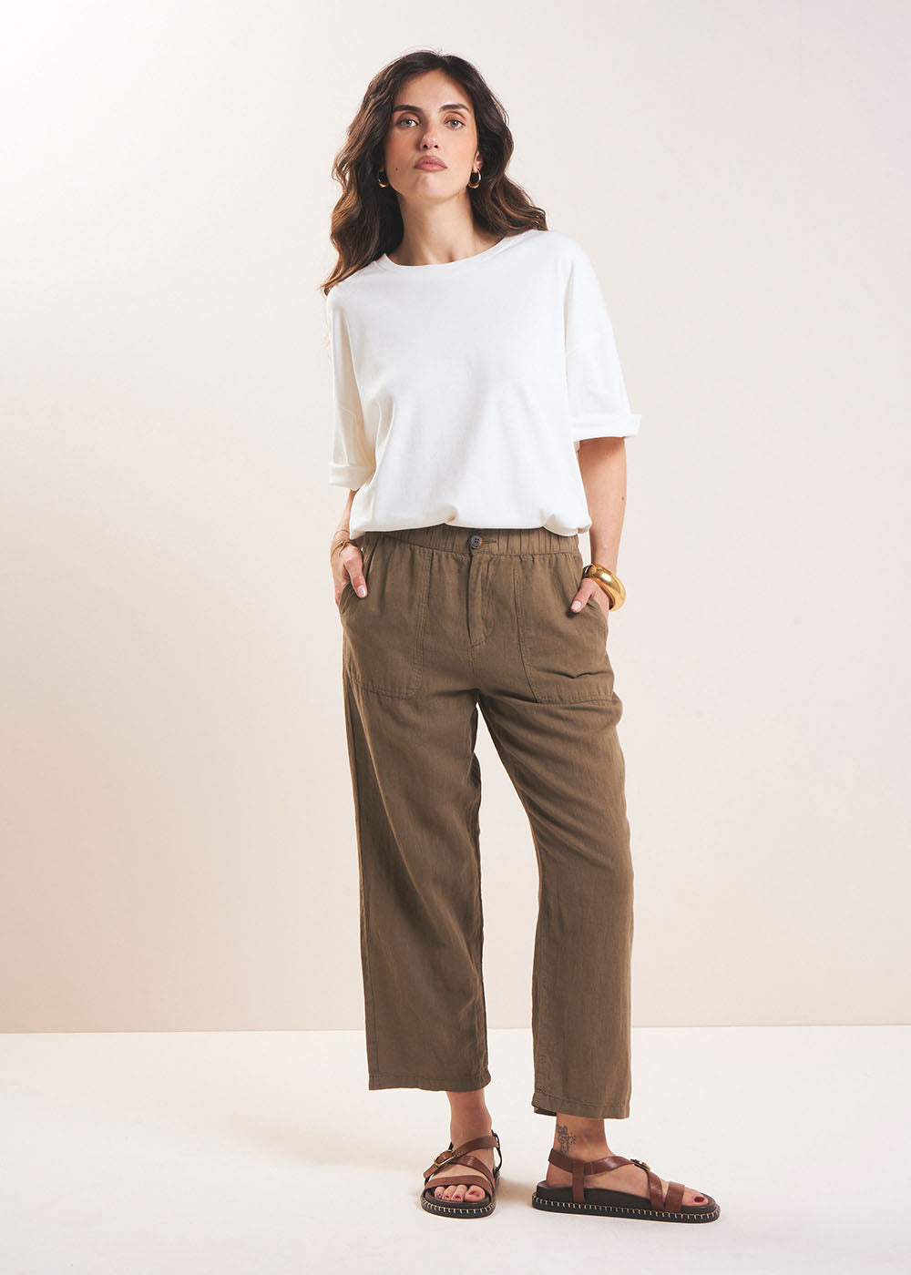 PALAZI Carrot-cut trousers - 1 - Sud Express - Sud Express