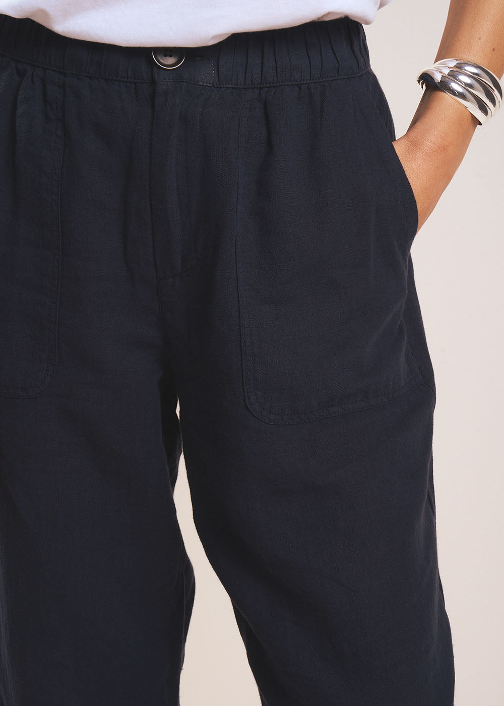 PALAZI Carrot-cut trousers - 4 - Sud Express - Sud Express