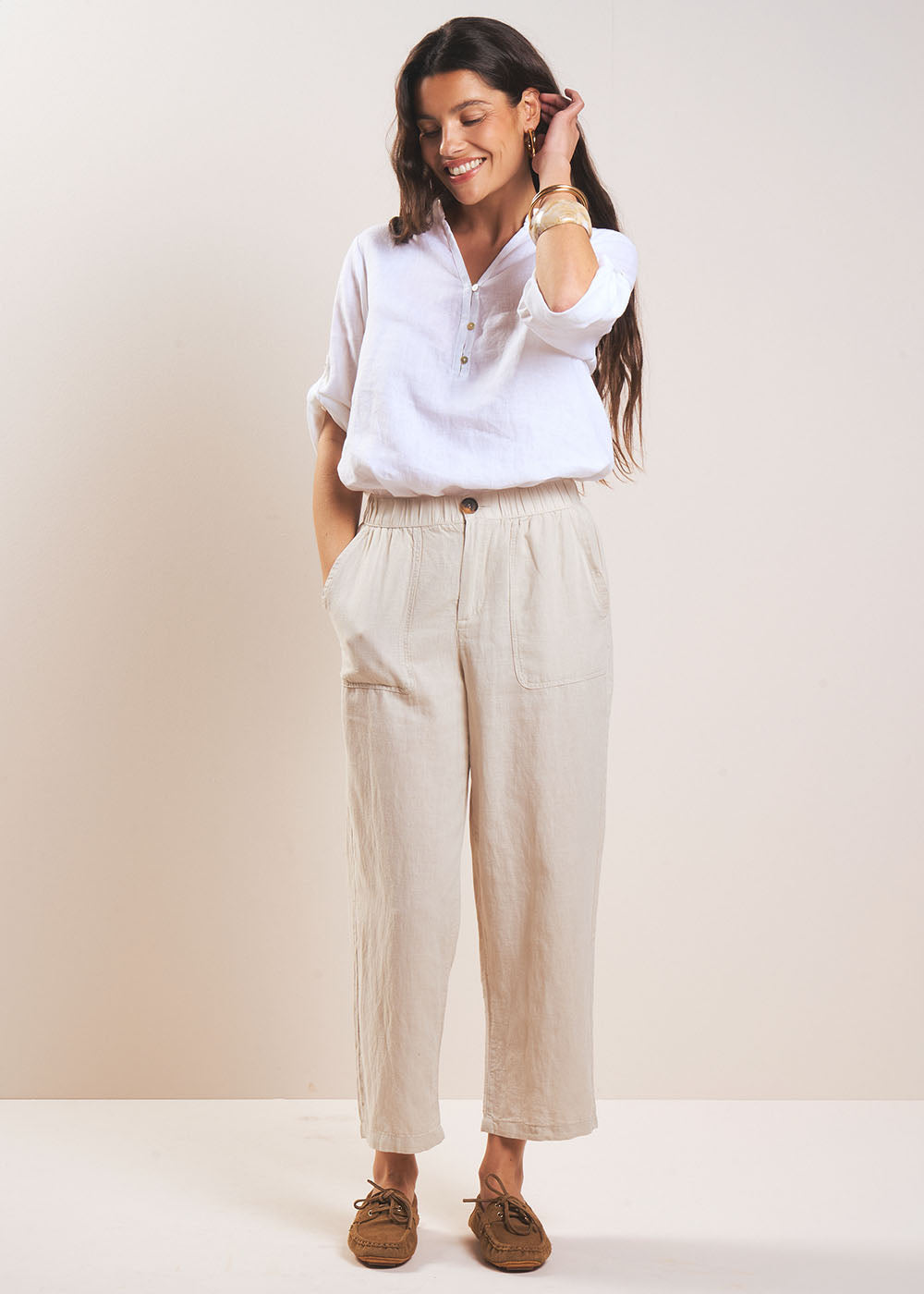 PALAZI Carrot-cut trousers - 1 - Sud Express - Sud Express