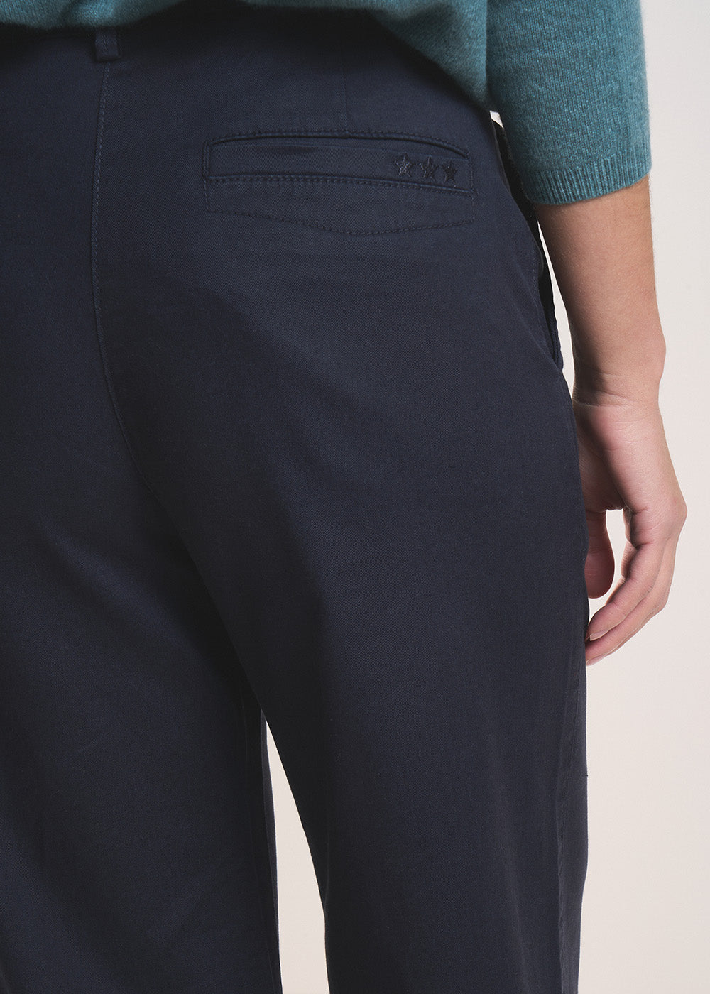 PAROS High-waisted straight-leg trousers - 4 - Sud Express - Sud Express