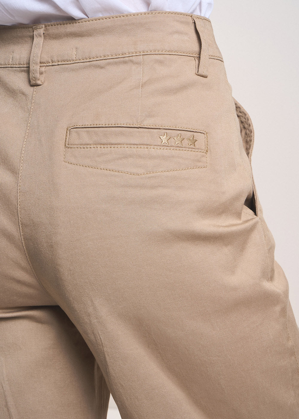 PAROS High-waisted straight-leg trousers - 4 - Sud Express - Sud Express