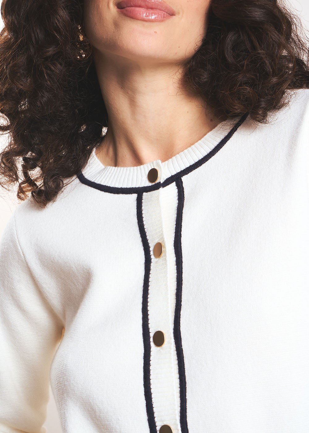 GILARYONY Two-tone waistcoat with contrasting finishes - 2 - Sud Express - Sud Express