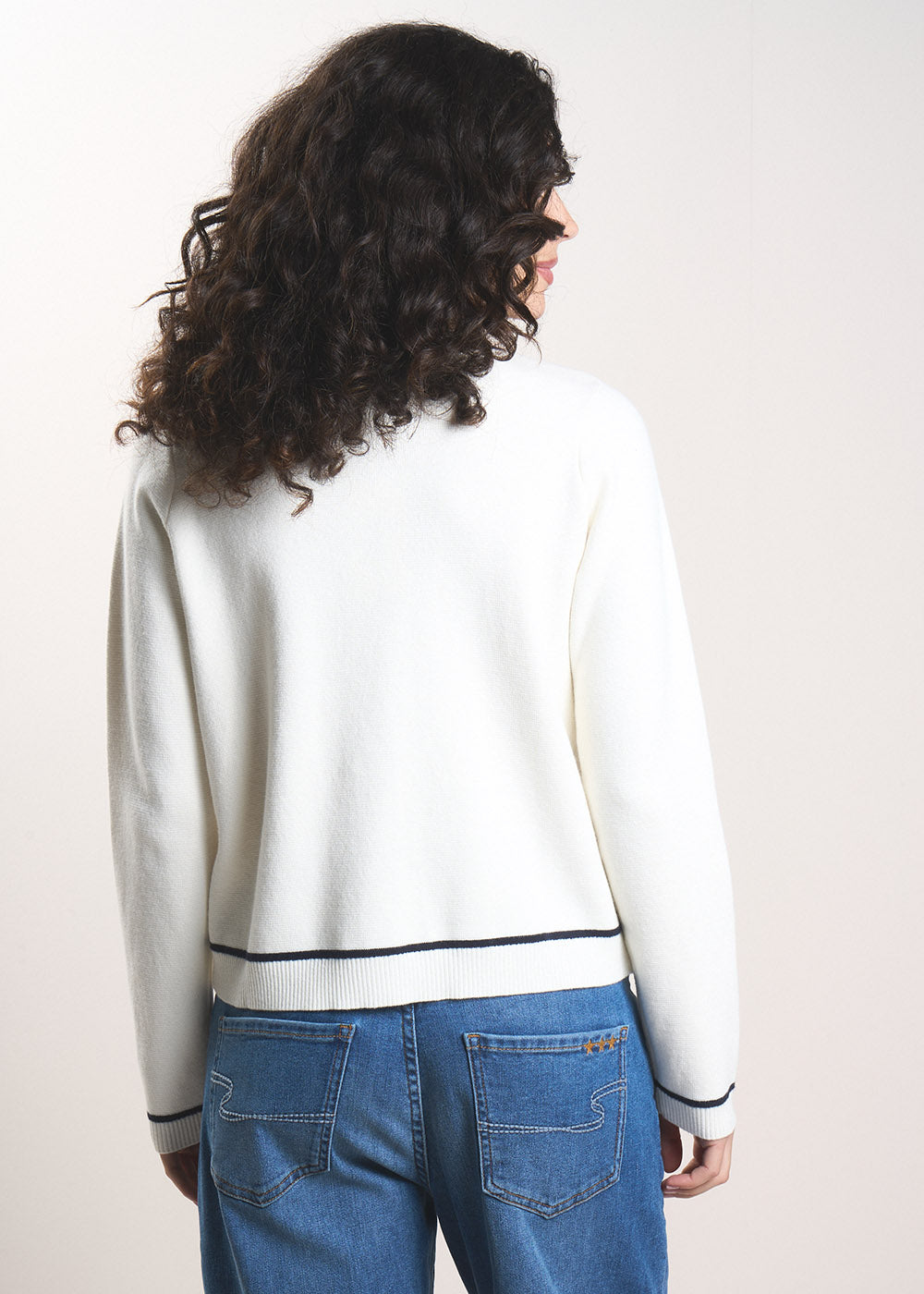 GILARYONY Two-tone waistcoat with contrasting finishes - 3 - Sud Express - Sud Express