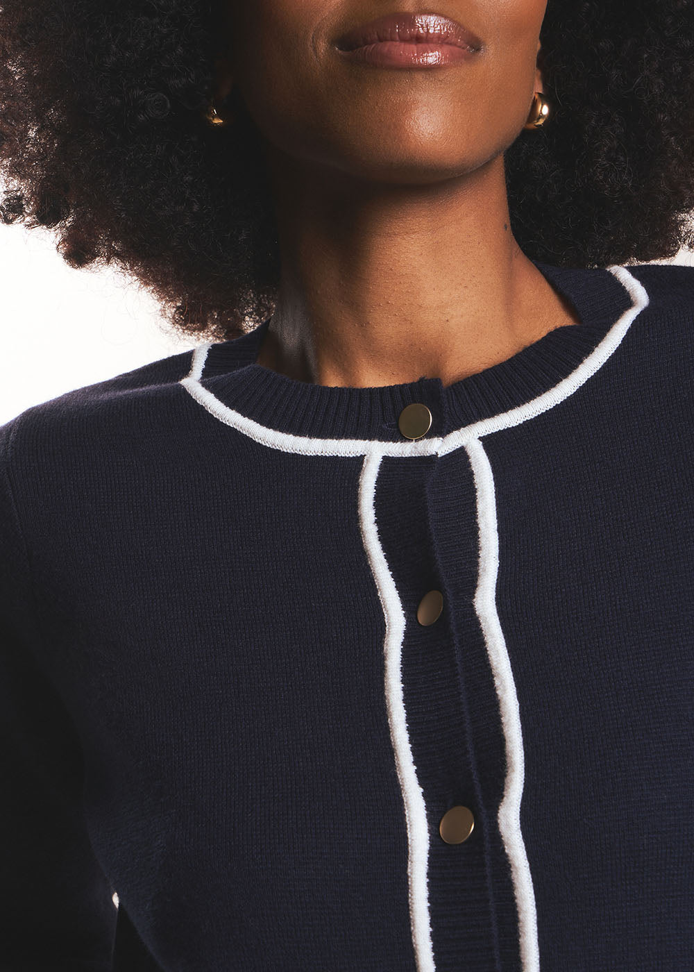 Two-tone waistcoat with contrasting finishes - Sud Express - 2 - Sud Express