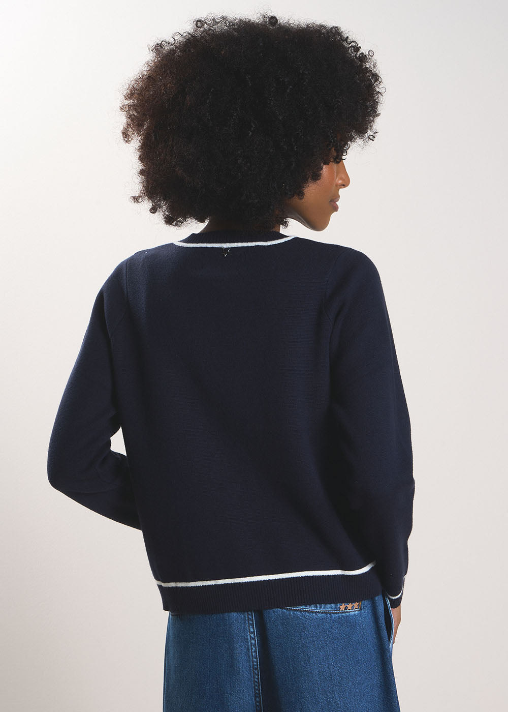 GILARYONY Two-tone waistcoat with contrasting finishes - 3 - Sud Express - Sud Express