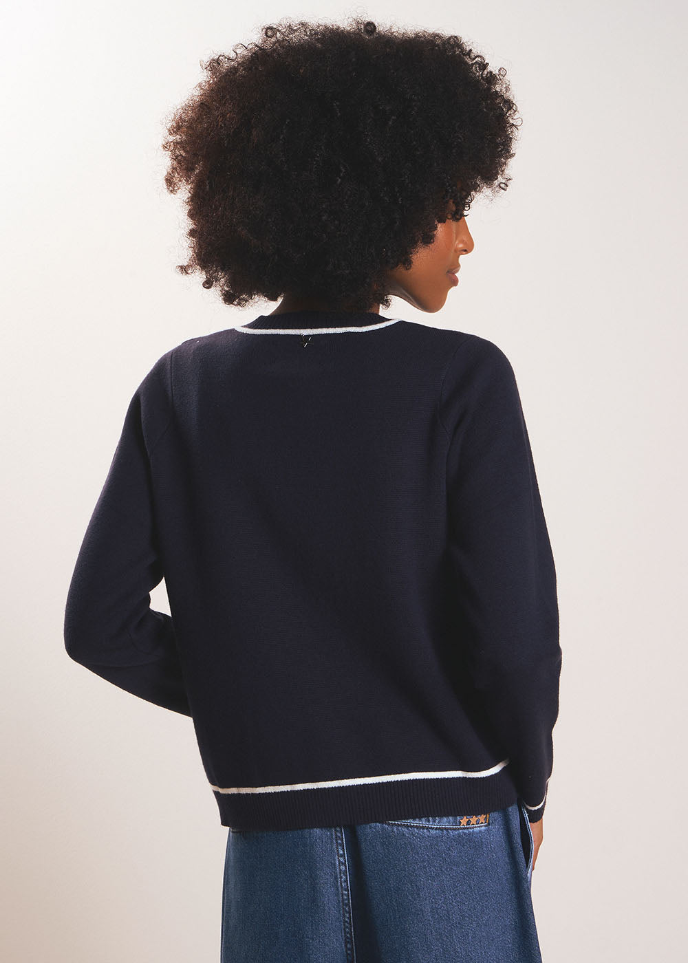 GILARYONY Two-tone waistcoat with contrasting finishes - 3 - Sud Express - Sud Express