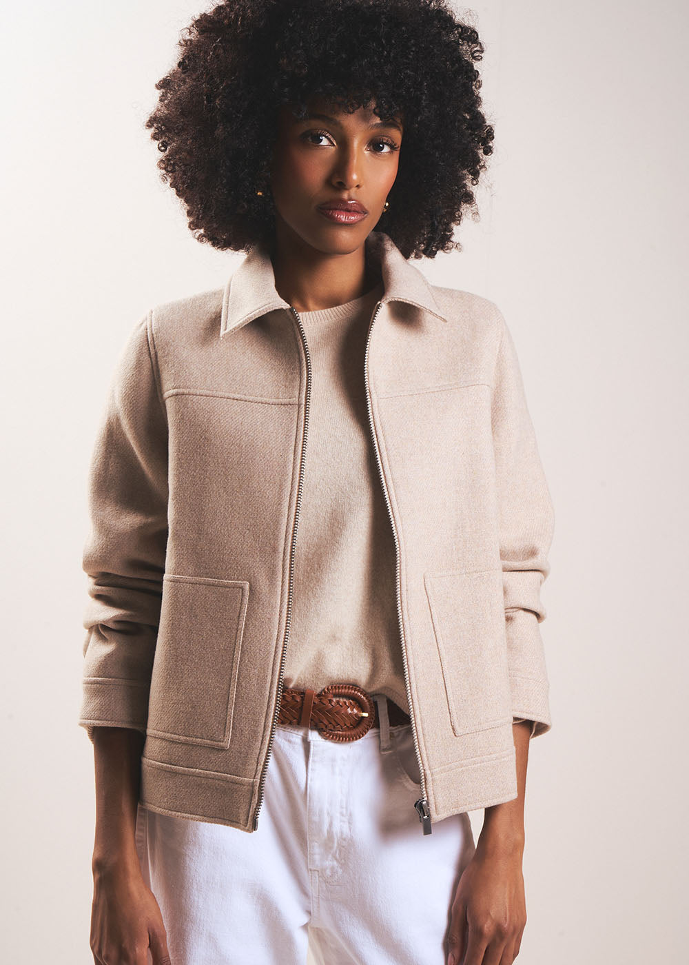 MABELA  Short wool jacket - 1 - Sud Express - Sud Express