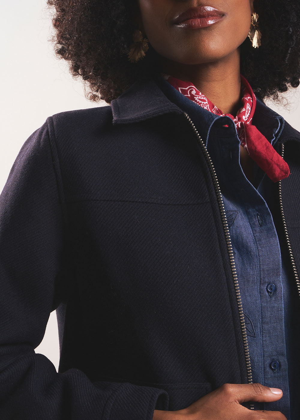 MABELA  Short wool jacket - 2 - Sud Express - Sud Express