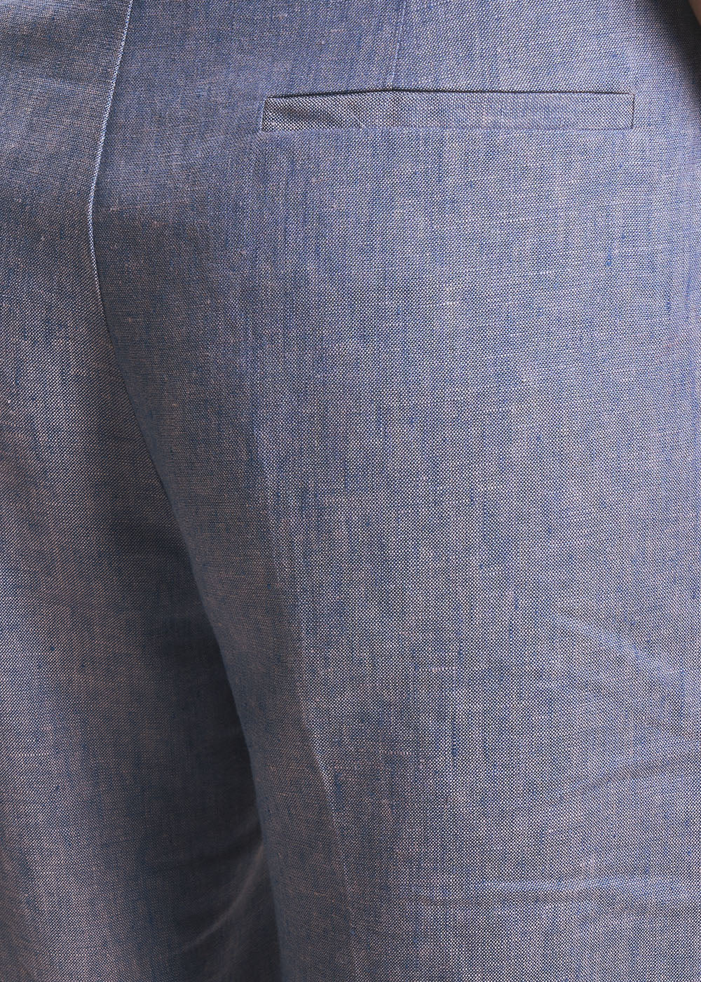 PALTO 7/8 linen carrot pants - 3 - Sud Express - Sud Express