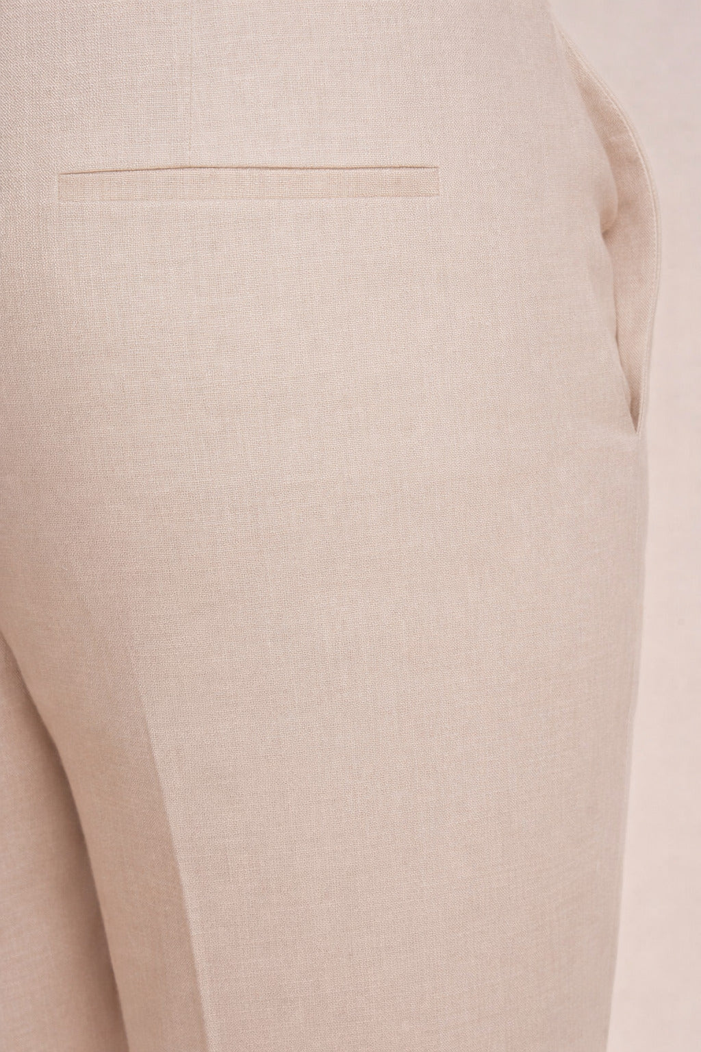 PALTO 7/8 linen carrot pants - 4 - Sud Express - Sud Express