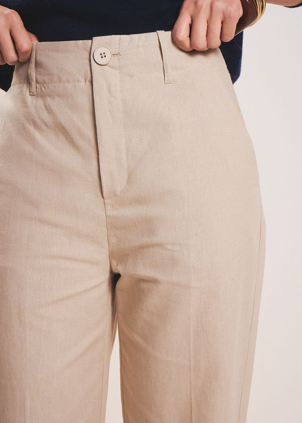 Straight-leg tailored trousers - Sud Express - 2 - Sud Express
