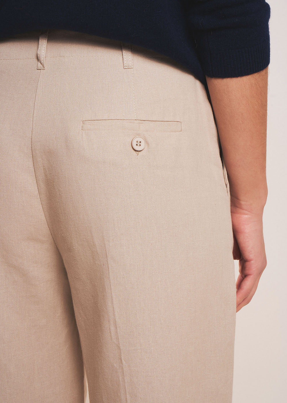 Straight-leg tailored trousers - Sud Express - 4 - Sud Express