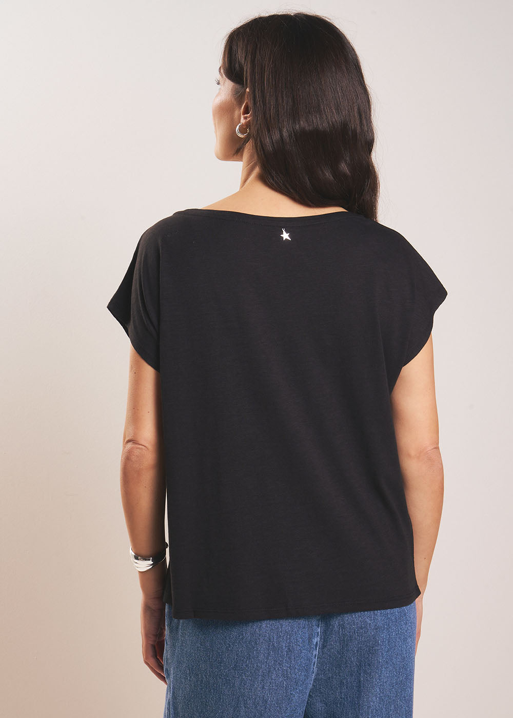 TAMIA Boat-neck T-shirt - 3 - Sud Express - Sud Express
