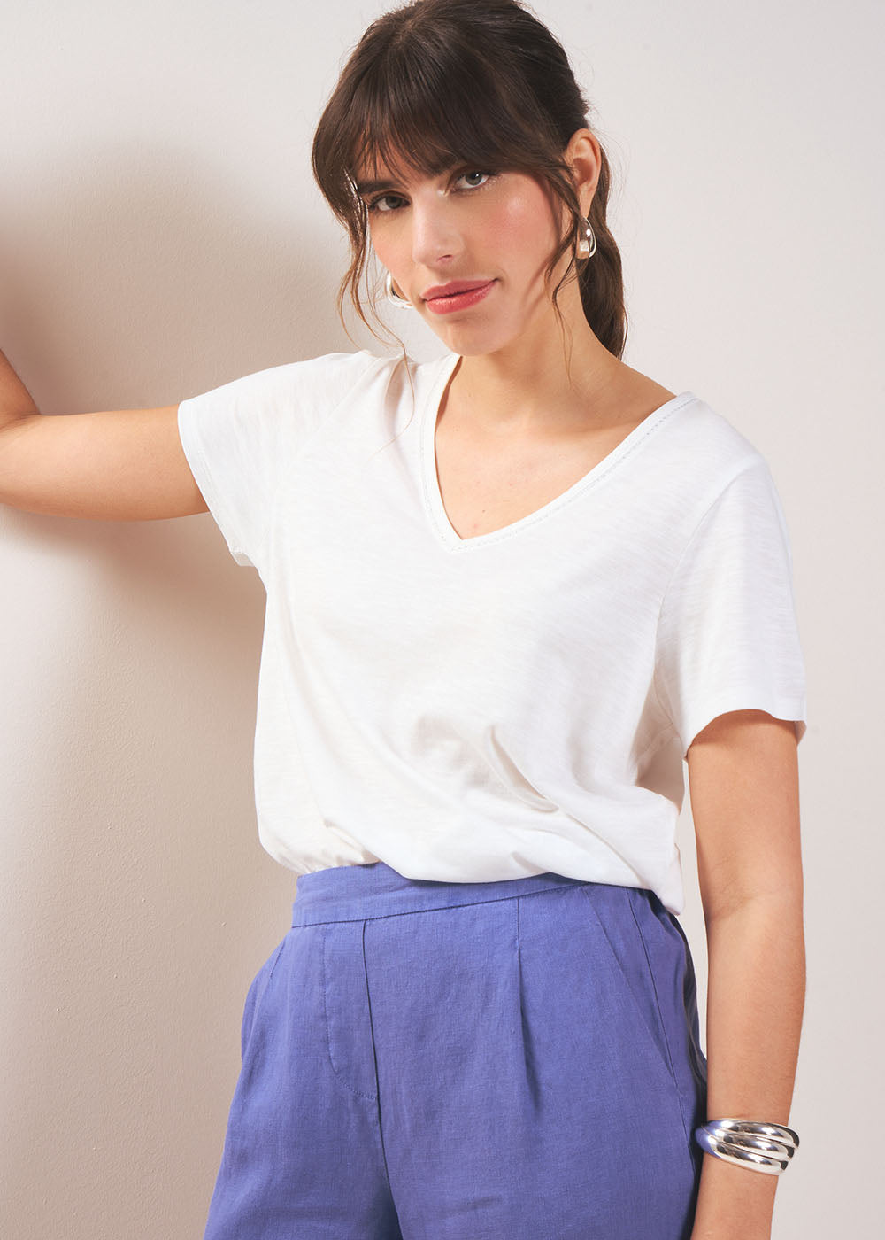 V-neck T-shirt - Sud Express - 5 - Sud Express