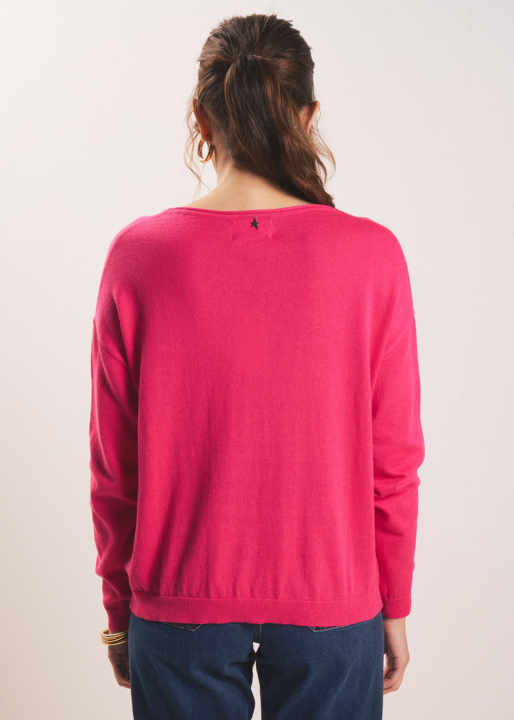 MYLANO Oversized boat-neck sweater - 3 - Sud Express - Sud Express