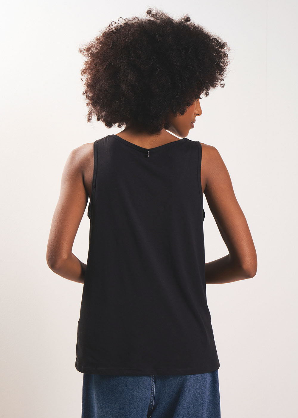 DOLOU Wide-strap tank top - 3 - Sud Express - Sud Express