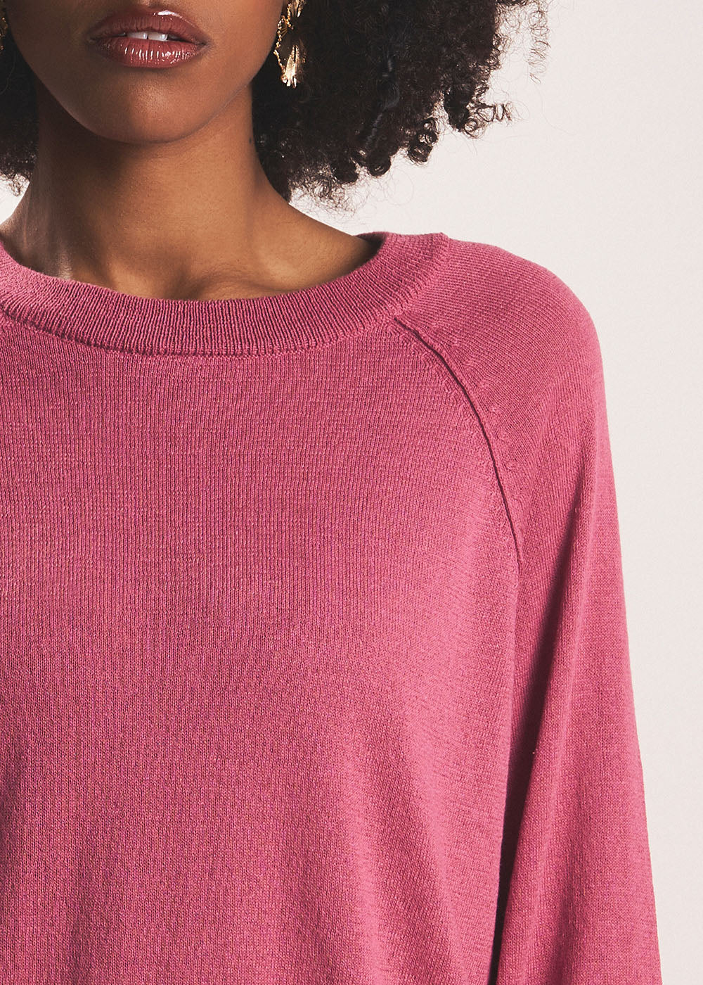 MARTINAY Fitted round neck jumper - 2 - Sud Express - Sud Express