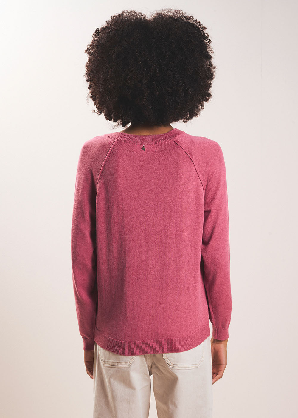 MARTINAY Fitted round neck jumper - 3 - Sud Express - Sud Express