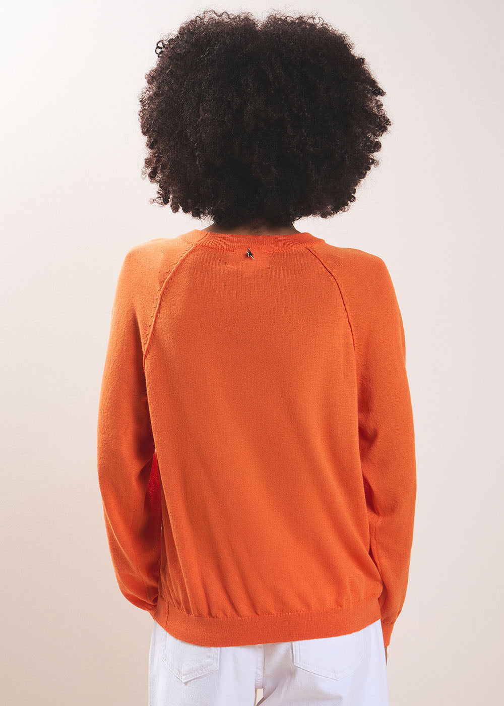 MARTINAY Fitted round neck jumper - 3 - Sud Express - Sud Express