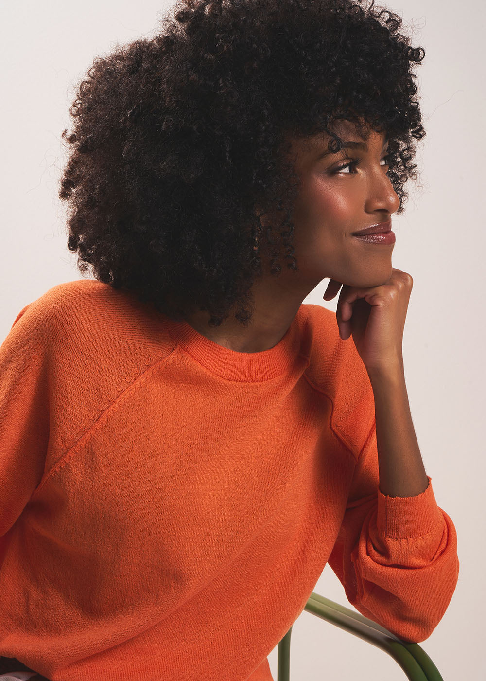 MARTINAY Fitted round neck jumper - 4 - Sud Express - Sud Express